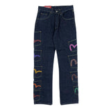 Vintage Multi-Pocket Denim (Logo Painted)