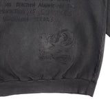 A/W04 “Waves” Shipwreck Poem Printed Sweatshirt