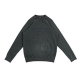 A/W04 “Waves” Shipwreck Poem Printed Sweatshirt