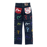 Vintage Multi-Pocket Denim (Logo Painted)